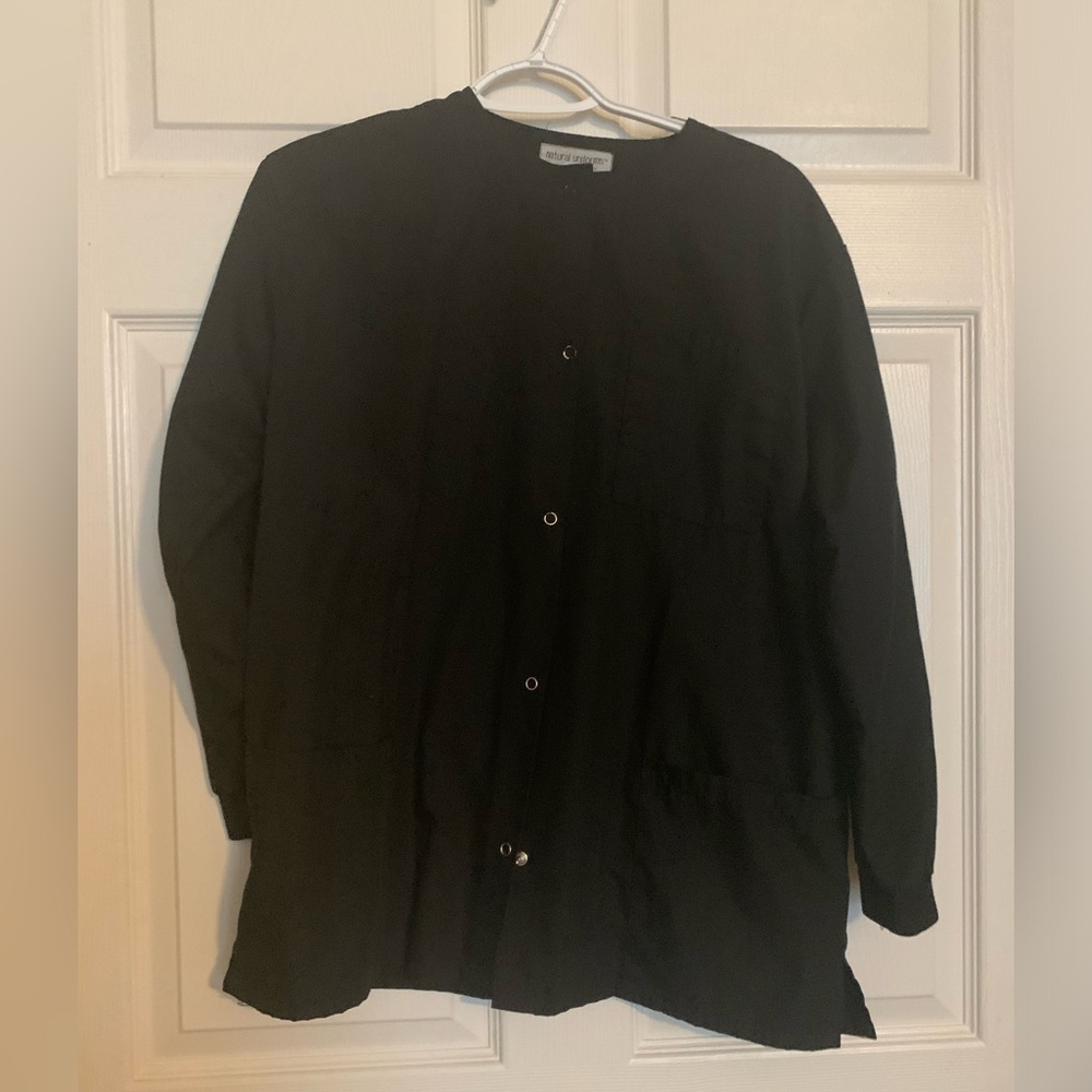 Black Scrub Jacket